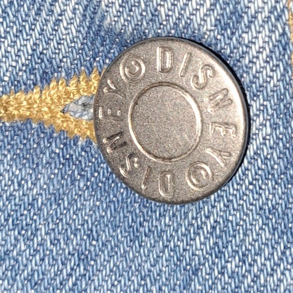 MICKEY & Co-Mickey Mouse AMERICA Denim Jacket sz Large Unisex - Picture 9 of 10